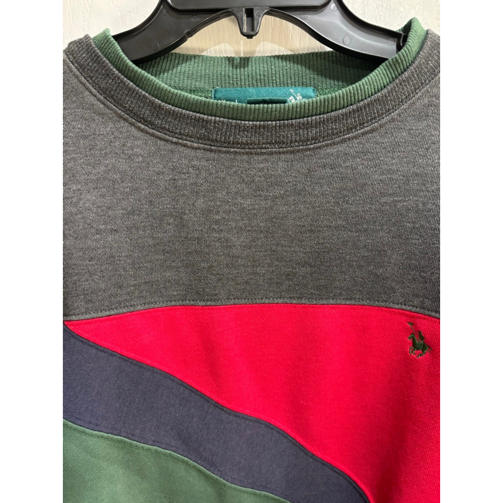 Knights of RoundTable Vintage 90’s Colorblock Mens Sweatshirt Large - Picture 5 of 5